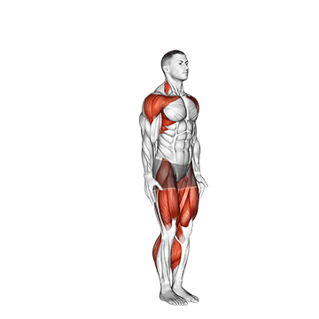 Star Jump (Male) demonstration